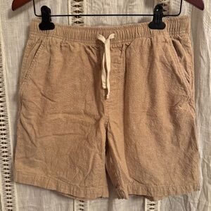 Mens Old Navy Linen Blend Joggers Size small Beige new